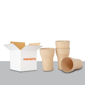 EcoCup Elite: Eco Friendly Glasses  | Set Of 4 In Gift Box