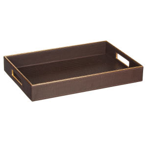 Brown Rectangular Tray