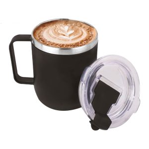Stainless Steel Coffee Mug With Handle