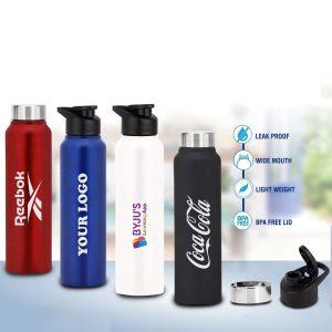 Straight Steel Bottle Colored
