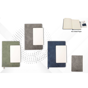 Leatherette Notebook with Magnetic Flap
