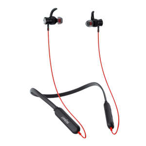 Artis Wireless Bluetooth Neckband Earphone With Ear Fins | Magnetic Lock Control