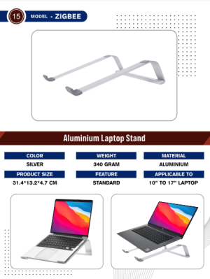 ZIGBEE ALUMINIUM LAPTOP STAND