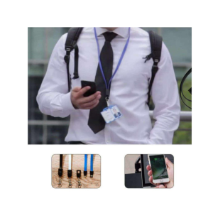 Lanyard with Charging Cable