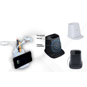 6 IN 1 PEN HOLDER WIRELESS CHARGER
