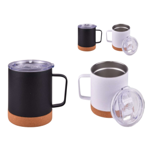 DOUBLE WALL VACCUM TRAVEL MUG