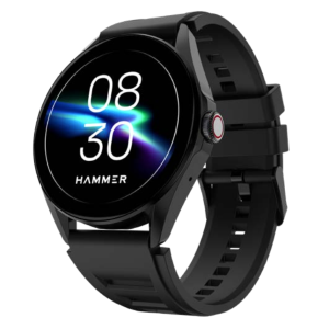 Hammer Cyclone Round Dial Rotating Crown Smart Watch