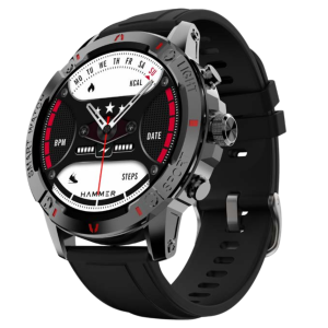 Hammer Luxor Round Dial Rugged Smart Watch