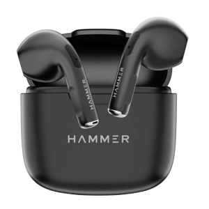 Hammer KO Mini Bluetooth Earbuds with Touch Controls and Voice Assistant