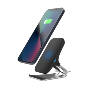 Portronics Desktop Wireless Charger + Mobile Stand