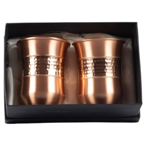 Pure Copper Glass Tumbler Matt (Set of 2)