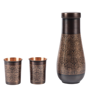 Copper Water Bottle For Home, Office, Dining Table And Travel Use