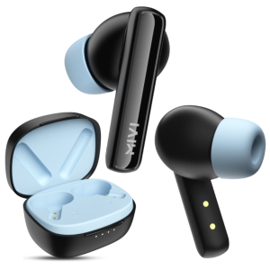 Mivi DuoPods N2 TWS Earbuds with AI Noise Cancellation (IPX4 Water Resistant, Fast Charging)