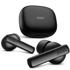 Mivi TWS DuoPods T20 with AI ENC, 13mm Driver, 45 Hours Playtime, IPX4 Water & Sweat Resistance