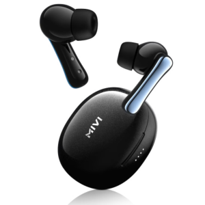 MIVI DuoPods T80 TWS Earbuds with Environmental Noise Cancellation (IPX4 Water Resistant, 13mm Bass Drivers)