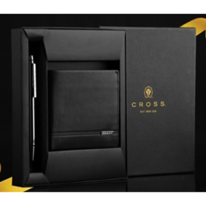 Cross Classic Century Slim Wallet and Agenda Pen Combo