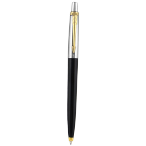 Parker Jotter Standard Black Ball Pen Gold Trim