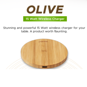 Wangari | Olive Wireless Charger(15 W)