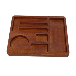 Desktop Organizer Dark Wallnut polish 100pcs