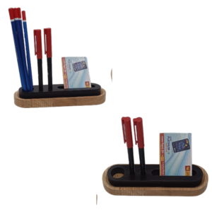 Desktop Organizer Light Wallnut polish