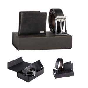CROSS BI-FOLD WALLET WITH REVERSIBLE BELT