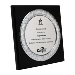 Corporate Wooden Black Office Memento