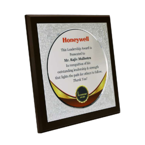 Wooden Trophy and Plaques