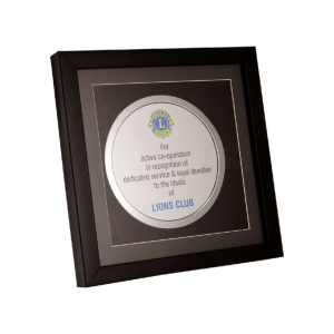 Executive Wooden Memento (LIONS CLUB)