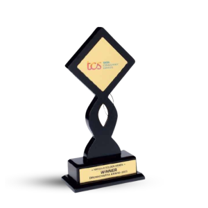 Premium Wooden TCS Trophy Award