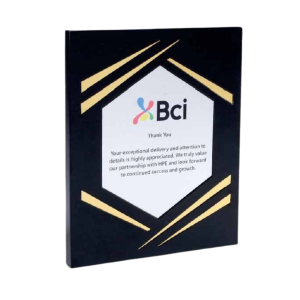 Premium Printed Certificate of Bci