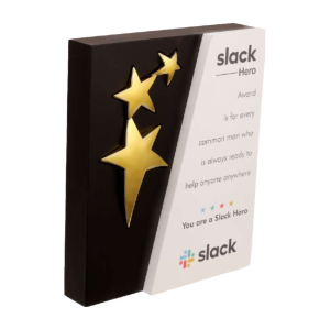 Wooden Corporate Award Trophy
