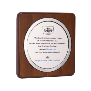 Wooden Shield Trophy