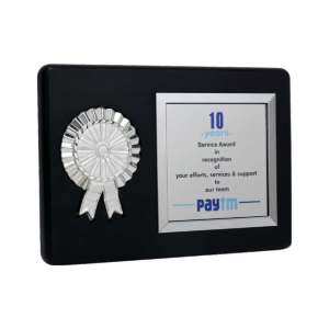 Rectangular Wooden Black (Base) Award
