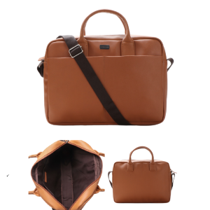 CROSS TYRIE 14" BRIEFCASE- TAN BROWN