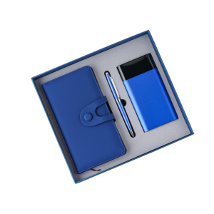 3 in 1 Gift Set Note Book, Power Bank, Pen