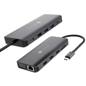 NOVOO 12 IN 1 TYPE C MULTIPORT HUB