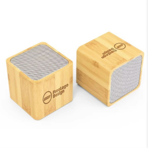 Eco-friendly bamboo bluetooth speaker