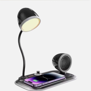 Multipurpose 3 In 1 Desk Lamp With 15W Wireless Charger