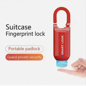 Fingerprint Padlock, Combination Lock, Gym Locker Lock, USB Rechargeable