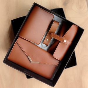 Leatherette gift set