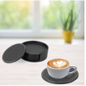 Leatherite Coaster Sets