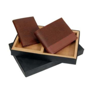 2 in 1 Tan Lizard Leatherette