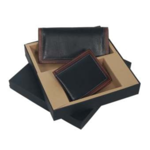 Leather Black Corporate Gifts Set