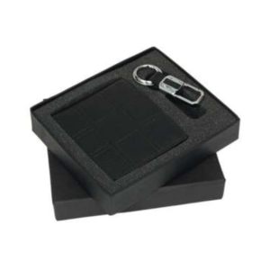 2 in 1 Black Leather Set