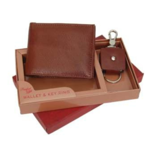 2 in 1 Tan Goat Leather Set