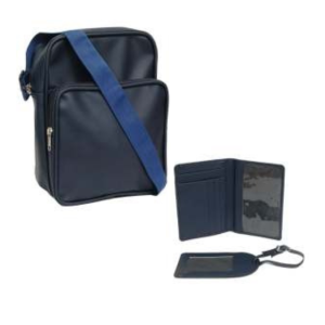 Black Travel Bag Set For Travelling